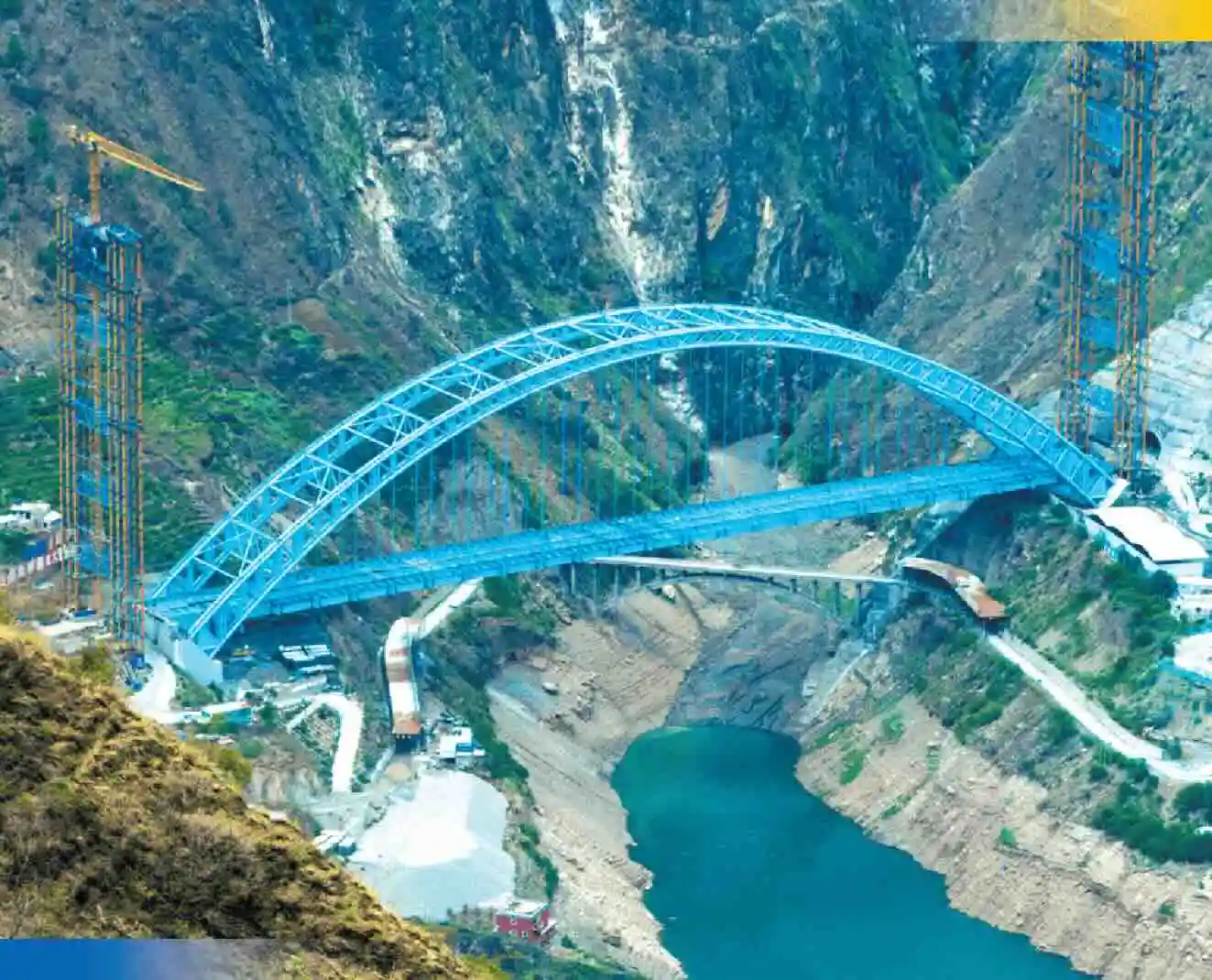 四川凉山州宜金高速大河坝特大桥