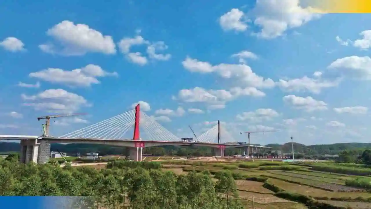 广西钦州北过境线公路钦江特大桥