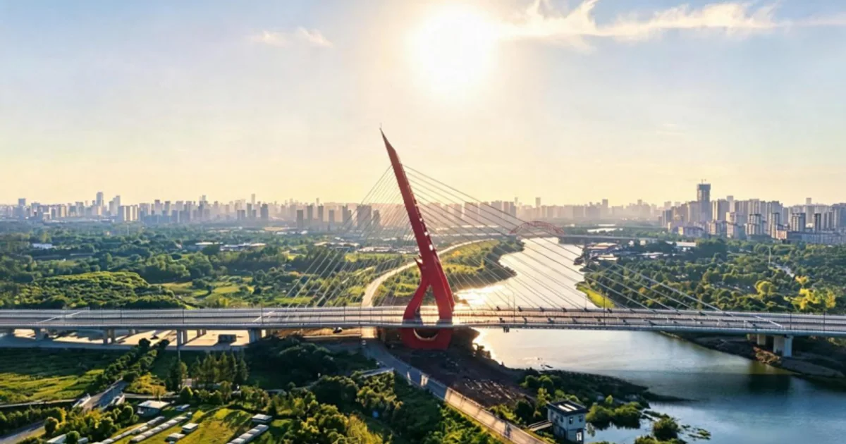 QSM Qiaosha Completes Cable Construction of Hefei Longgang Road Bridge