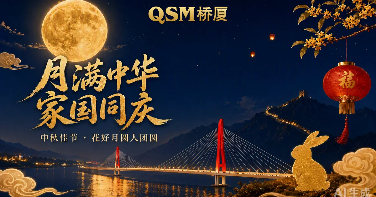月满中华,家国同庆 | 以匠心筑桥,贺花好月圆